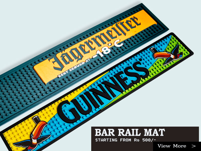 Rubber Promotion Bar Mat Custom Rubber Bar Counter Mat Bar Runner