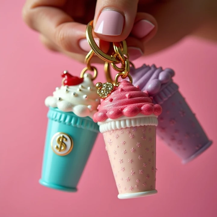 3d keychains bucket