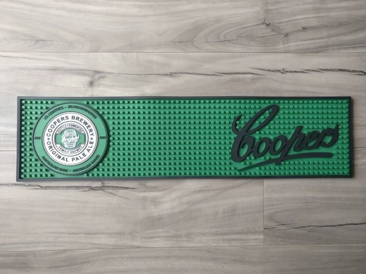 Personalised Rubber Bar Mat